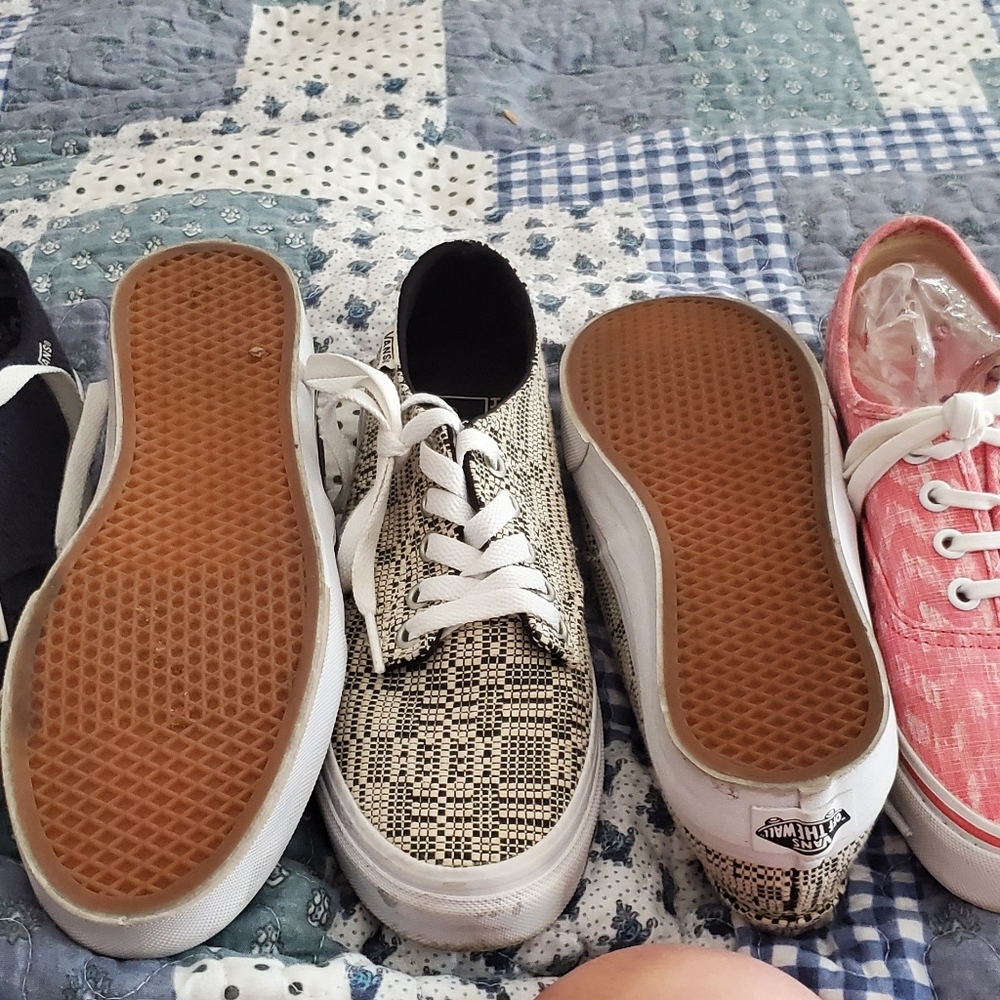 Vans 3 pair